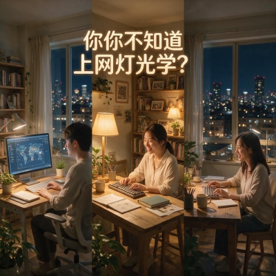 你不知道的上网灯光学：网友最爱的3种灯光