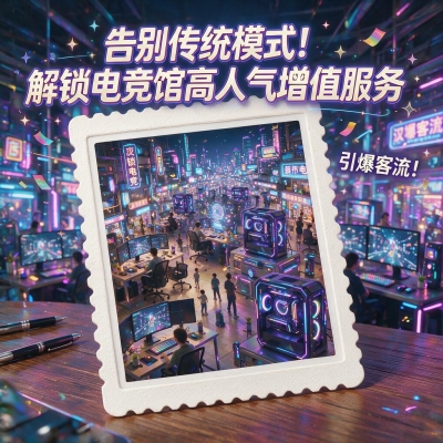 告别传统模式！解锁电竞馆高人气增值服务，